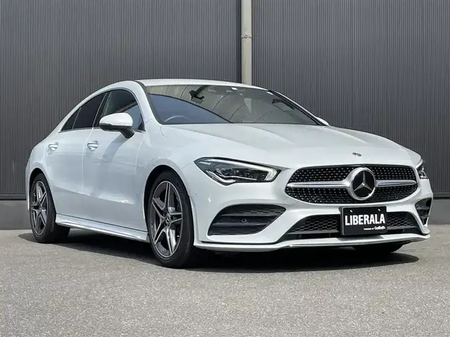 メルセデス・ベンツ ＣＬＡ２００ｄ AMGライン 香川県 2020(令2)年 4.1万km デジタルホワイト 純正ナビ（BT、USB、フルセグTV）/360度カメラ　前後コーナーセンサー/レーダーセーフティーパッケージ/黒ハーフレザーシート/前席 パワーシート、シートヒーター/前後ドライブレコーダー/純正18インチAW/アンビエントライト