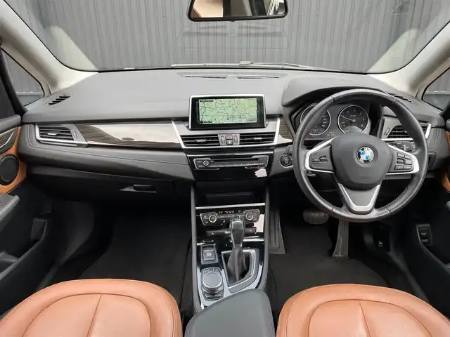 ＢＭＷ ２１８ｄ グランツアラー ラグジュアリー 福島県 2017(平29)年 4.7万km サファイアブラックP インテリジェントセーフティ/レーンキープアシスト/コニャックレザーシート/パワーシート/コンフォートパッケージ/・オートマチック・テールゲート/・コンフォートアクセス/・ライトパッケージ/・フロント・シート・ヒーティング/純正HDDナビ/バックカメラ/純正17インチAW/ミラー一体ETC/クリアランスソナー/トノカバー/保証書・取説・スペアキー