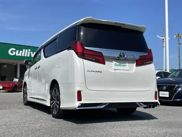 トヨタ アルファード S Cパッケージ 千葉県 2018(平30)年 7.1万km ホワイトパールクリスタルシャイン モデリスタエアロ(サイド/リア)/黒レザーシート/純正10インチSDナビ【NSZT-W68T】/・CD/DVD/MSV/Bluetooth/フルセグTV/純正12.1インチフリップダウンモニター【V12T-R68C】/デジタルインナーミラー/両後パワースライドドア/前席パワーシート/前席シートヒーター/前席シートベンチレーション/パワーバックドア/トヨタセーフティーセンス/・プリクラッシュセーフティー/・レーンキープアシスト/・パーキングサポートブレーキ/・ロードサインアシスト/・アダプティブクルーズコントロール/・オートマチックハイビーム/・ブラインドスポットモニター/ステアリングヒーター/ウッドコンビステアリング/前後コーナーセンサー/純正三眼LEDヘッドライト/フォグランプ/純正18インチアルミホイール/ドアバイザー/ビルトインETC/木目調パネル/サイド＆カーテンエアバッグ/新車時保証書＆取扱説明書