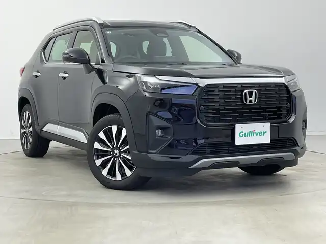 ホンダ ＷＲ－Ｖ Z+ 新潟県 2024(令6)年 0.1万km クリスタルブラックパール 純正メモリナビ/ホンダセンシング/・衝突被害軽減ブレーキ/・先行車発進お知らせ機能/・歩行者事故低減ステアリング/・路外逸脱抑制機能/・標識認識機能/・アダプティブクルーズコントロール/・車線維持支援システム/・誤発進抑制機能/・後方誤発進抑制機能/・近距離衝突軽減ブレーキ/・急アクセル抑制機能/・パーキングセンサーシステム/・オートハイビーム/フルセグTV/Bluetooth/バックカメラ/レーダークルーズコントロール/パドルシフト/ハーフレザーシート/シートヒーター/ルーフレール/LEDヘッドライト