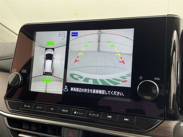 日産 オーラ G レザーエディション 茨城県 2024(令6)年 0.5万km ピュアホワイトパール / スーパーブラック 2トーン 純正9型ナビ/BOSEパーソナルプラスサウンドシステム/全方位カメラ/HDMI/フルセグ/プロパイロット/置くだけ充電/衝突被害軽減ブレーキ/車線逸脱抑制装置/ソナー/BSW/ETC2.0/デジタルインナーミラー/本革シート/純正17インチAW/LEDヘッドライト/スマートキー