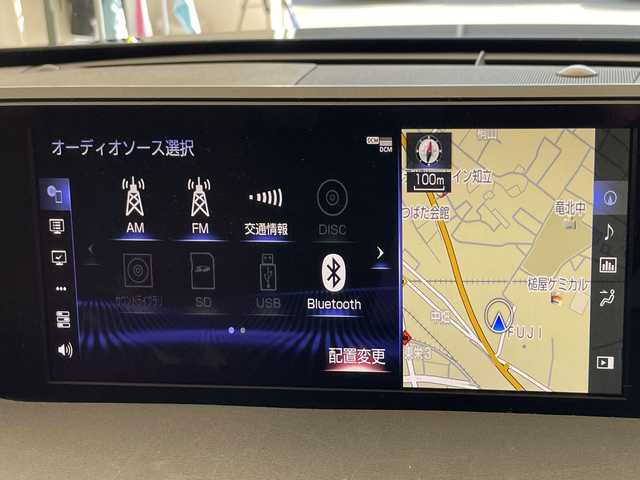 レクサス ＵＸ 250h Fスポーツ 愛知県 2022(令4)年 4.2万km グラファイトブラックガラスフレーク 純正ナビ　フルセグＴＶ　Ｂｌｕｅｔｏｏｔｈ　ムーンルーフ　全方位カメラ　三眼ＬＥＤオートライト　電動リアゲート　赤革　シートヒーター　衝突軽減　追従クルコン　ＢＳＭ　ハンドルヒーター　ＥＴＣ　禁煙車