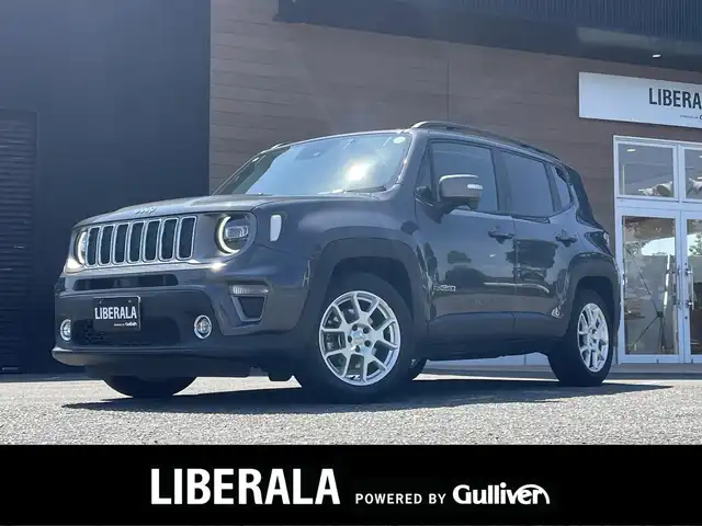 クライスラー・ジープ ジープ レネゲード リミテッド 宮崎県 2021(令3)年 2.9万km グレー 純正ナビ/・Bluetooth /・フルセグTV/・USB/・AM/・FM/ETC2.0/前後ドライブレコーダー/ブラインドスポットモニター/バックカメラ/革巻きステアリング/ステアリングリモコン/アダプティブクルーズコントロール/ステアリングヒーター/レザーシート/前席シートヒーター /前席パワーシート/レーンキープアシスト/純正LEDヘッドライト/フロントフォグランプ/オートライト/ハイビームアシスト/アイドリングストップ/純正フロアマット/純正17インチアルミ