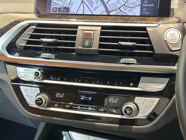 ＢＭＷ Ｘ３ xDrive20d Mスポーツ 山口県 2020(令2)年 1.8万km サファイアブラックP ハイラインＰＫＧ　/茶革　/ＡＣＣ　/ＢＳＭ　/ＨＵＤ　/純正ナビ／ＴＶ　/アンビエントライト　/レザーステアリング　/メモリ付パワーシート　/シートヒーター　/３６０°カメラ　/コンフォートアクセス　/純正１９インチＡＷ