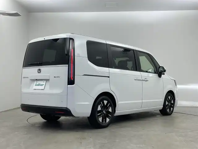 ホンダ ステップワゴン eHEV エアー EX 埼玉県 2025(令7)年 0.1千km プラチナホワイトパール 登録済未使用車　/純正１１．４インチナビ　/フリップダウンモニター　/バックカメラ　/ＢＳＭ　/ＨＤＭＩ　/アダクティブクルーズコントロール　/両側パワースライドドア　/シートヒーター　/ＬＥＤヘッドライト　/地デジＴＶ