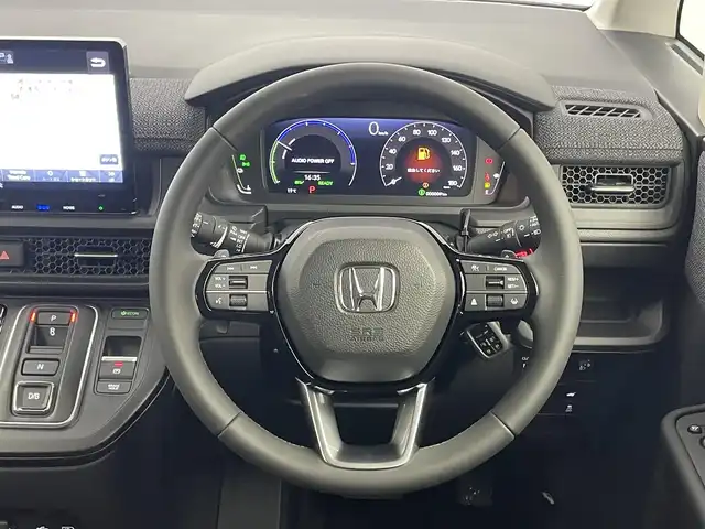 ホンダ ステップワゴン eHEV エアー EX 埼玉県 2025(令7)年 0.1千km プラチナホワイトパール 登録済未使用車　/純正１１．４インチナビ　/フリップダウンモニター　/バックカメラ　/ＢＳＭ　/ＨＤＭＩ　/アダクティブクルーズコントロール　/両側パワースライドドア　/シートヒーター　/ＬＥＤヘッドライト　/地デジＴＶ