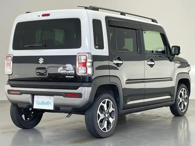スズキ ハスラー Jスタイル 愛知県 2021(令3)年 1.4万km ブルーイッシュブラックパール 純正９型ＤＡナビ　全方位カメラ　禁煙車　シートヒーター　ＥＴＣ　ドラレコ　セーフティサポート　レーダーブレーキ　ＬＥＤヘッドライト　プッシュスタート　レーンキープ　アイドリングストップ　ターボ搭載車