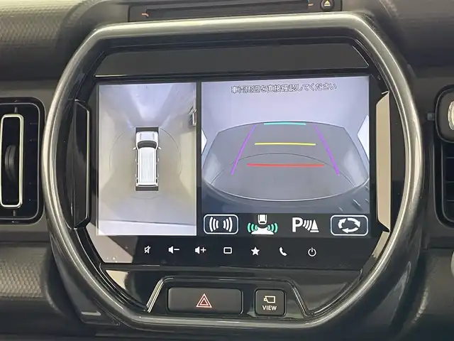 スズキ ハスラー Jスタイル 愛知県 2021(令3)年 1.4万km ブルーイッシュブラックパール 純正９型ＤＡナビ　全方位カメラ　禁煙車　シートヒーター　ＥＴＣ　ドラレコ　セーフティサポート　レーダーブレーキ　ＬＥＤヘッドライト　プッシュスタート　レーンキープ　アイドリングストップ　ターボ搭載車
