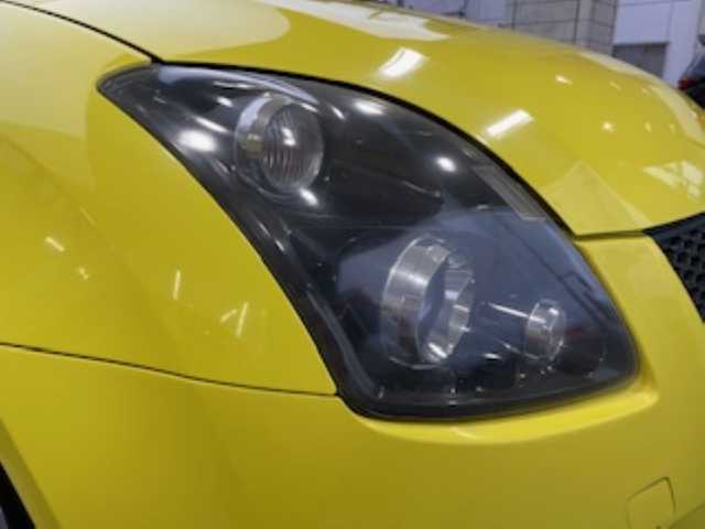 スズキ スイフト スポーツ 東京都 2007(平19)年 8.3万km チャンピオンイエロー ワンセグテレビ/ドアバイザー/ETC/キセノンヘッドライト/純正アルミホイール/社外ナビ（Kenwood（HDV-990））/DVD再生機能あり/純正フロアマット/フロントフォグランプ/電動格納ミラー/ESP/取扱説明書/保証書/ミュージックプレイヤー接続（ipod）