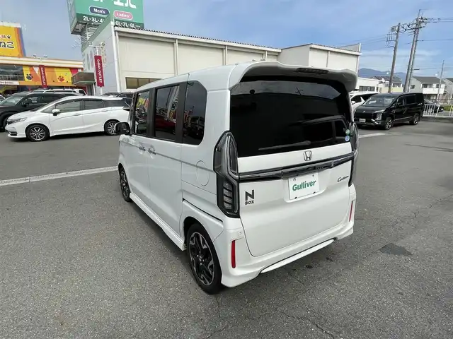 ホンダ Ｎ ＢＯＸ カスタム G L ターボ ホンダセンシング 群馬県 2020(令2)年 7.5万km プラチナホワイトパール ホンダセンシング/・レーダークルーズコントロール/純正ＳＤナビ　/　　Bluetooth/フルセグ/両側パワースライドドア　/バックカメラ　/ＬＥＤヘッドライト　　/前席シートヒーター　/本革ステアリング　/パドルシフト/純正15AW　/純正フロアマット/電動格納ミラー/TFTデジタルインナーモニター/後方コーナーセンサー/ビルトインETC