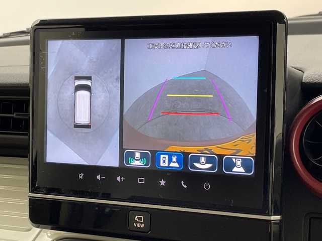 スズキ スペーシア HYBRID X 群馬県 2023(令5)年 1.4万km オレンジⅡ 禁煙車　ワンオーナー　純正ナビ　前後ドライブレコーダー　バックカメラ　オートエアコン　アイドリングストップ　純正アルミホイール　純正フロアマット　プッシュスタート　オートライト　両側スライドドア