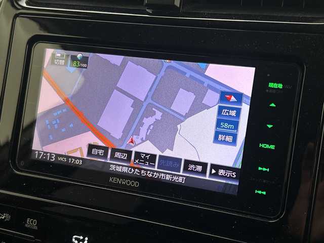 トヨタ プリウス Sセーフティプラス ツートーン 茨城県 2018(平30)年 3.9万km ベージュⅡ ナビ　フルセグＴＶ　バックモニター　エアロ付き　衝突軽減ブレーキ　クルコン　ＥＴＣ　ＬＥＤライト　フォグランプ　ドライブレコーダー　パーキングアシスト　コーナーセンサー　スマートキ―　プッシュスタート