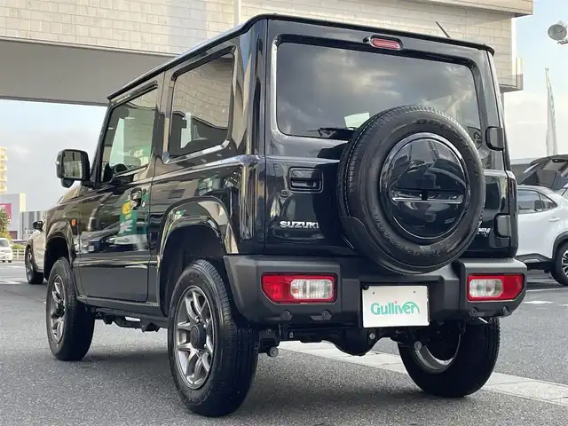 スズキ ジムニー XC 岡山県 2025(令7)年 0.2万km ブルーイッシュブラックパール3 登録時走行距離1485km/社外SDナビ/(AM/FM/BT/TV)/バックカメラ/ビルトインETC/ドライブレコーダー/衝突被害軽減システム/ダウンヒルアシストコントロール/クルーズコントロール/アイドリングストップ/シートヒーター/背面タイヤ/プッシュスタート/スマートキー/スペアキー/純正16インチアルミホイール