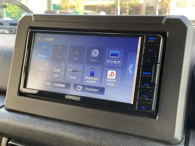 スズキ ジムニー XC 岡山県 2025(令7)年 0.2万km ブルーイッシュブラックパール3 登録時走行距離1485km/社外SDナビ/(AM/FM/BT/TV)/バックカメラ/ビルトインETC/ドライブレコーダー/衝突被害軽減システム/ダウンヒルアシストコントロール/クルーズコントロール/アイドリングストップ/シートヒーター/背面タイヤ/プッシュスタート/スマートキー/スペアキー/純正16インチアルミホイール