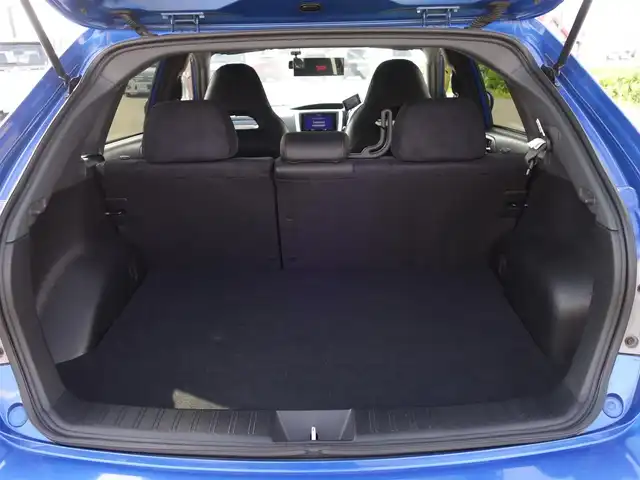 スバル インプレッサ ＷＲＸ STi 山形県 2014(平26)年 9万km WRブルーマイカ 4WD/メモリナビ/　　【CD DVD BT フルセグ】/HIDオートヘッドライト/ハーフレザーシート/パワーシート/AME18インチアルミホイール/ドライブレコーダー/ターボ/電動格納ウィンカーミラー/フォグランプ/スマートキー/ETC/積込タイヤ/　　【純正AW 245/40/R18 スタッドレス 6mm ’20】