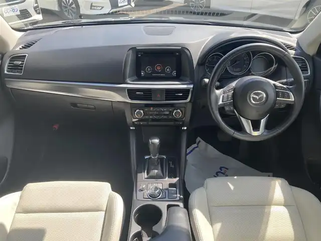 マツダ ＣＸ－５ XD Lパッケージ 静岡県 2016(平28)年 9.7万km ディープクリスタルブルーマイカ (株)IDOMが運営する【じしゃロン焼津店】の自社ローン専用車両になります。こちらは現金またはオートローンご利用時の価格です。自社ローンご希望の方は別途その旨お申付け下さい/【じしゃロン個店占有の為　落札禁止】/衝突軽減システム/ブラインドスポットモニター/レザーシート/メモリー機能付きパワーシート/BOSEサウンド/純正ナビ/CD/DVD/フルセグ/Bluetooth/プッシュスタート/スマートキー/スペアキー/LEDヘッドライト/オートライト/フォグライト /ステアリングスイッチ/革巻きステアリング/ETC/バックカメラ