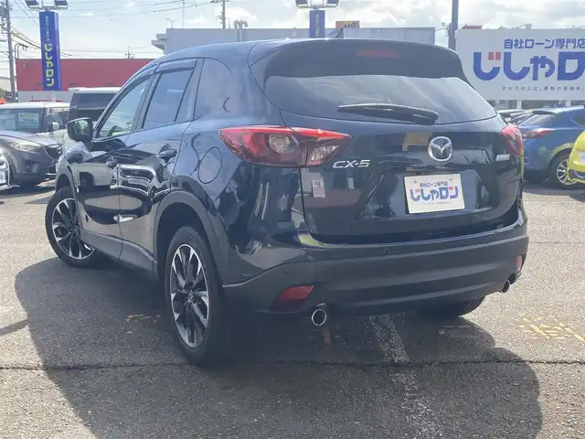 マツダ ＣＸ－５ XD Lパッケージ 静岡県 2016(平28)年 9.7万km ディープクリスタルブルーマイカ (株)IDOMが運営する【じしゃロン焼津店】の自社ローン専用車両になります。こちらは現金またはオートローンご利用時の価格です。自社ローンご希望の方は別途その旨お申付け下さい/【じしゃロン個店占有の為　落札禁止】/衝突軽減システム/ブラインドスポットモニター/レザーシート/メモリー機能付きパワーシート/BOSEサウンド/純正ナビ/CD/DVD/フルセグ/Bluetooth/プッシュスタート/スマートキー/スペアキー/LEDヘッドライト/オートライト/フォグライト /ステアリングスイッチ/革巻きステアリング/ETC/バックカメラ