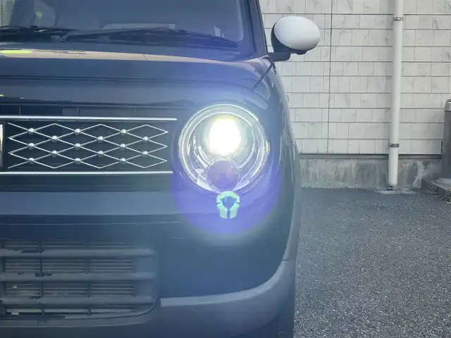 スズキ ラパン モード 福岡県 2020(令2)年 1.5万km ノクターンブルーパール/ホワイト 2トーンルーフ ワンオーナー/純正メモリーナビ【CN-RZ753W】/　(AM/FM/CD/DVD/Bluetooth/iPod/フルセグTV)/バックカメラ/アラウンドビューカメラ/スズキセーフティーサポート/・横滑り防止装置/・車線逸脱防止装置/・リアパーキングセンサー/・デュアルセンサーブレーキサポート/オートライト/シートヒーター（D/N）/ビルトインETC/前方ドライブレコーダー/nanoe付エアコン/社外防眩サイドミラー/純正サイドミラー（積載）/純正フロアマット/盗難防止装置/ISOFIX/電源ソケット×1/USB端子×1/スペアキー×1/保証書/取扱説明書