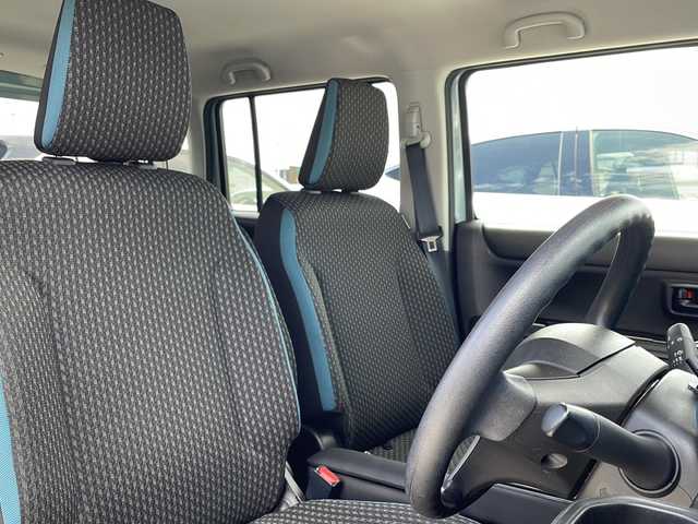 スズキ ハスラー HYBRID G 神奈川県 2021(令3)年 2.8万km オフブルーM 純正ナビフルセグＴＶ　CD/DVD/Bluetooth　/後方コーナーセンサー　/バックカメラ　/レーンキープアシスト　/パーキングアシスト　/シートヒーター　/前方ドライブレコーダー　/純正フロアマット　/ハロゲンヘッドライト　　/ETC/衝突被害軽減システム/取扱説明書/保証書