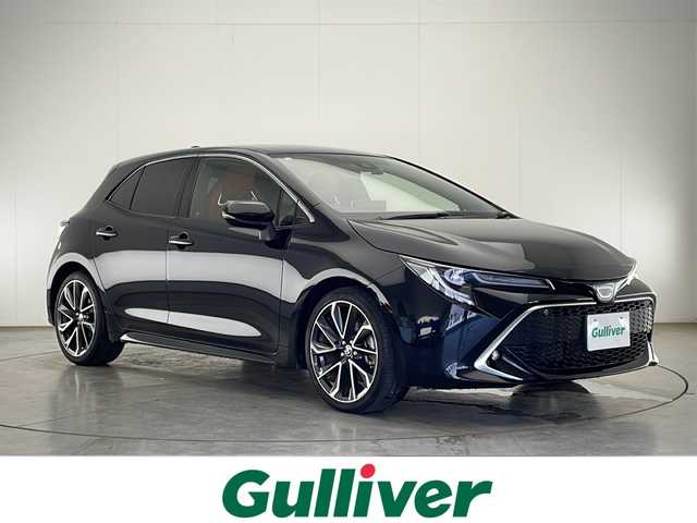 トヨタ カローラ スポーツ ハイブリッドG Z 宮崎県 2020(令2)年 2.1万km アティチュードブラックマイカ ワンオーナー/Toyota Safety Sense/〇プリクラシュセーフティ/〇レーントレーシングアシスト/〇ブラインドスポットモニター/〇リアクロストラフィックアラート/〇パーキングサポートブレーキ/〇ロードサインアシスト/〇オートマチックハイビーム/〇レーダークルーズコントロール/〇クリアランスソナー/純正9インチディスプレイオーディオ/ナビ機能/フルセグTV/バックカメラ/専用ハーフレザーシート/シートヒーター/LEDヘッドライト/前後ドライブレコーダー/ビルトインETC2.0/純正18インチAW/保証書/取扱説明書