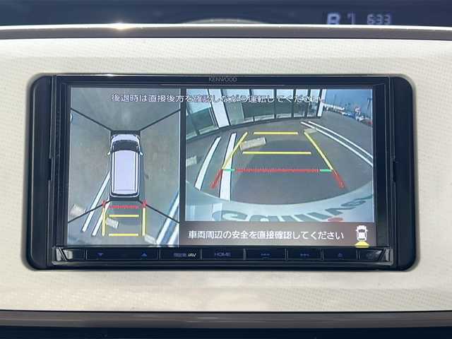 ダイハツ ムーヴ キャンバス X メイクアップ リミテッド SAⅢ 岐阜県 2019(令1)年 4.3万km パールホワイトⅢ/ナチュラルベージュマイカメタリック 2トーン 登録時走行距離42263km/７インチＳＤナビ　/全方位カメラ　/バックカメラ　/プッシュスタート　/アイドリングストップ　/前後コーナーセンサー　/社外ドライブレコーダー　/社外フロアマット/ＬＥＤライト　/オートライト　/オートマチックハイビーム　/ドアバイザー/レーンキープアシスト/スマートキー/スペアキー/ワンセグTV/パワーステアリング/パワーウィンドウ/横滑り防止装置/衝突被害軽減システム
