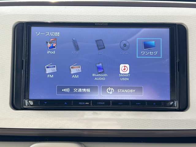 ダイハツ ムーヴ キャンバス X メイクアップ リミテッド SAⅢ 岐阜県 2019(令1)年 4.3万km パールホワイトⅢ/ナチュラルベージュマイカメタリック 2トーン 登録時走行距離42263km/７インチＳＤナビ　/全方位カメラ　/バックカメラ　/プッシュスタート　/アイドリングストップ　/前後コーナーセンサー　/社外ドライブレコーダー　/社外フロアマット/ＬＥＤライト　/オートライト　/オートマチックハイビーム　/ドアバイザー/レーンキープアシスト/スマートキー/スペアキー/ワンセグTV/パワーステアリング/パワーウィンドウ/横滑り防止装置/衝突被害軽減システム