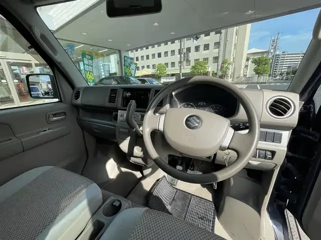 スズキ エブリィ ワゴン PZターボ 岡山県 2010(平22)年 10.6万km ブルーイッシュブラックパール3 登録時走行距離105545km/CDチェンジャー/AUX/片側パワースライドドア/ETC/S+Rエアロ/リモコンキー/ドアバイザー/フォグランプ/純正13インチアルミホイール/USB入力端子