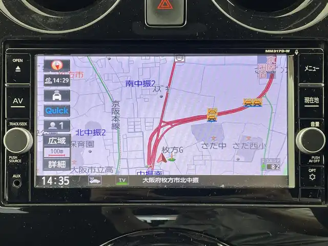 日産 ノート e－パワー X Bアロー 大阪府 2018(平30)年 3.9万km ブリリアントホワイトパール/スーパーブラック 2トーン 禁煙車/エマージェンシーブレーキ/踏み間違え防止機能/踏み間違い防止アシスト/標識認識機能/ハイビームアシスト/純正ナビ/　（Bluetooth/CD/DVD）/フルセグTV/アラウンドビューモニター/レーダークルーズコントロール/LEDヘッドライト/フォグランプ/純正15インチアルミホイール/純正フロアマット/コーナーセンサー/スマートキー/ETC