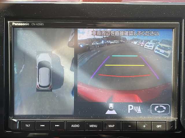 スズキ スイフト スポーツ 茨城県 2023(令5)年 0.4万km バーニングレッドPM ワンオーナー/純正フルアエロ/社外ナビ(CN-HZ885)/　　【フルセグTV/BT/CD/DVD】/全方位カメラ/レーンキープアシスト/横滑り防止装置/LEDオートライト/衝突被害軽減システム/シートヒーター/純正17インチアルミホイール/純正フロアマット/プッシュスタート/保証書/取扱説明書