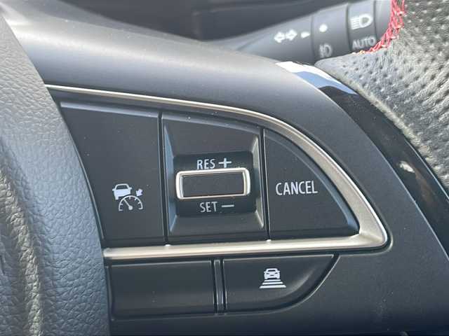 スズキ スイフト スポーツ 茨城県 2023(令5)年 0.4万km バーニングレッドPM ワンオーナー/純正フルアエロ/社外ナビ(CN-HZ885)/　　【フルセグTV/BT/CD/DVD】/全方位カメラ/レーンキープアシスト/横滑り防止装置/LEDオートライト/衝突被害軽減システム/シートヒーター/純正17インチアルミホイール/純正フロアマット/プッシュスタート/保証書/取扱説明書