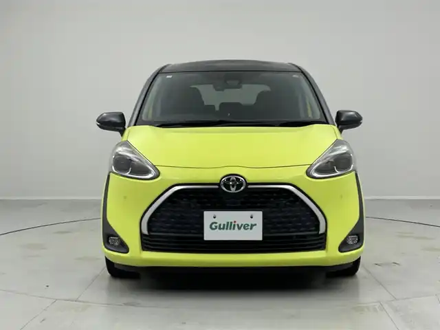 トヨタ シエンタ X 茨城県 2018(平30)年 3.9万km ブラックマイカ/エアーイエロー 2トーン 後期モデル　2トーンカラー　純正ナビ　フルセグTV　Bluetooth　バックモニター　パワースライドドア　セーフティセンス　レーンキープアシスト　LEDヘッドランプ　フォグランプ　スマートキー　