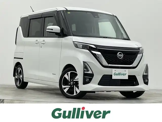 日産 ルークス HWS Gターボ プロパイロットED 宮城県 2020(令2)年 0.8万km ホワイトパール 純正9型ナビ/・ＣＤ/ＤＶＤ/ＢＴ接続/プロパイロット/両側パワースライドドア/アラウンドビューモニター/フルセグテレビ/TVキャンセラー/レーンキープアシスト/純正アルミホイール/純正LEDヘッドライト/・フォグランプ/純正フロアマット/衝突軽減ブレーキ/前後ドライブレコーダー/ビルトインETC/バックソナー/スマートキー/プッシュスタート/禁煙車