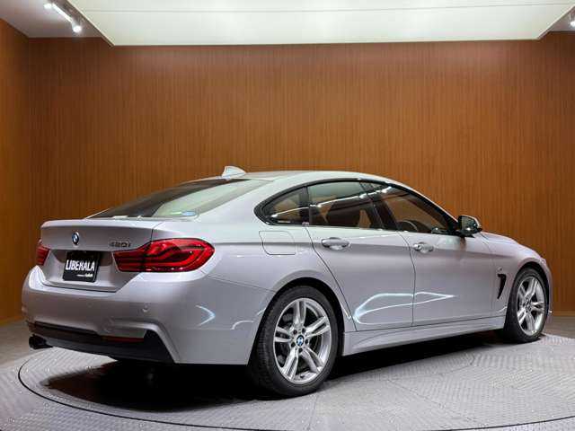 ＢＭＷ ４２０ｉ グランクーペ 千葉県 2018(平30)年 5.8万km シルバー Mスピリット　/ACC　/ナビ　/TV　/Bカメラ　/Bluetooth接続　　/LEDヘッドライト　/電動リアゲート　/PDC　/コンフォートアクセス　/衝突軽減B　/BSM　/LKA　/ドラレコ