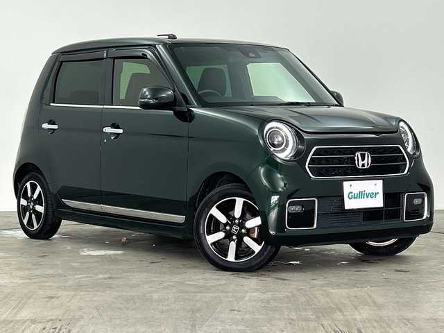 ホンダ Ｎ ＯＮＥ プレミアム 三重県 2021(令3)年 3.8万km ブリティッシュグリーンP /禁煙車 //純正ナビ(フルセグ/CD/DVD/AM/FM/BT/USB) //バックカメラ //前席シートヒーター //ホンダセンシング //レーンキープアシスト//レーダークルコン //電動パーキングブレーキ// LEDヘッドライト//LEDフォグライト //オートライト//ETC//スマートキー//パーキングセンサー