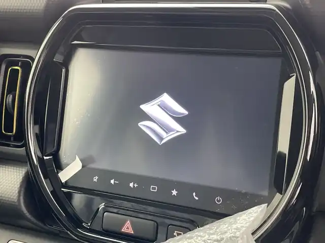 スズキ ハスラー HYBRID X 新潟県 2025(令7)年 0.1千km クールカーキパールメタリック/ソフトベージュメタリック HV　X　4WD　/全方位モニター付きナビゲーション/・CD/DVD/・Bluetooth/・フルセグTV/・スマートフォン連携/＝＝＝/セーフティサポート/・デュアルカメラブレーキサポート/・誤発進抑制機能/・車線逸脱警報/・ふらつき警報/・先行車発進お知らせ機能/・ハイビームアシスト/・標識認識機能/・後退時ブレーキサポート/・後方誤発進抑制機能/リアパーキングセンサー/シートヒーター/革巻きステアリング/ステアリングスイッチ/LEDヘッドライト/フォグランプ/オートライト/スマートキー＆プッシュスタート/スペアキー/電動格納ミラー/純正15インチAW/W/サイド/カーテンエアバッグ/取扱説明書/保証書