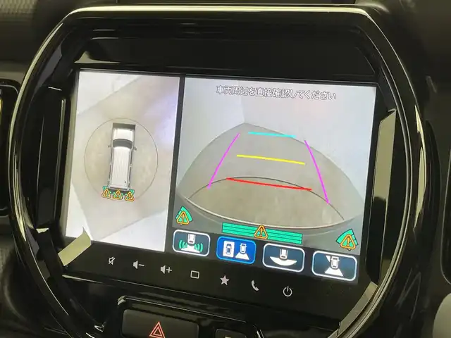 スズキ ハスラー HYBRID X 新潟県 2025(令7)年 0.1千km クールカーキパールメタリック/ソフトベージュメタリック HV　X　4WD　/全方位モニター付きナビゲーション/・CD/DVD/・Bluetooth/・フルセグTV/・スマートフォン連携/＝＝＝/セーフティサポート/・デュアルカメラブレーキサポート/・誤発進抑制機能/・車線逸脱警報/・ふらつき警報/・先行車発進お知らせ機能/・ハイビームアシスト/・標識認識機能/・後退時ブレーキサポート/・後方誤発進抑制機能/リアパーキングセンサー/シートヒーター/革巻きステアリング/ステアリングスイッチ/LEDヘッドライト/フォグランプ/オートライト/スマートキー＆プッシュスタート/スペアキー/電動格納ミラー/純正15インチAW/W/サイド/カーテンエアバッグ/取扱説明書/保証書