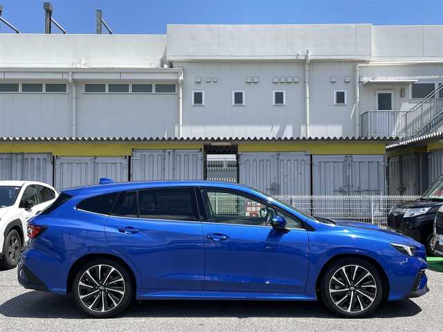 スバル レヴォーグ 1．8STIスポーツ EX 愛知県 2021(令3)年 2.5万km WRブルーパール /ワンオーナー車//禁煙車//メーカーナビ//AM/FM/BT/USB/iPod/iPhone/AUX//Apple Car Play/Android Auto//D記録簿R4.R5．R6.R7//EyeSight X//渋滞時ハンズオフアシスト//渋滞時発進アシスト//アクティブレーンチェンジアシスト//カーブ前速度制御//料金所前速度制御//ドライバー異常時対応システム//ETC//12.3インチフル液晶メーター//全席シートヒーター//D席シートメモリー//プリクラッシュセーフティー//エマージェンシーレーンキープアシスト//車線逸脱防止機能//先行車発進お知らせ//後退時ブレーキアシスト//ドライバーモニタリングシステム//スバルリヤビークルディテクション//オートビークルホールド//バックカメラ//サイドビューモニター//ステアリング連動ヘッドランプ//オートLEDヘッドライト//オートワイパー//クリアランスソナー//電動パーキング//トノカバー//後席USB電源（タイプC）//ドライブモード//Normal/Sport/Sport＋//Individual/Comfort//集中ドアロック//純正フロアマット//新車登録時保証書//取扱説明書