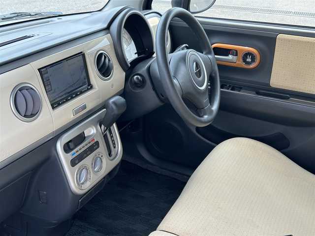 スズキ ラパン X 広島県 2010(平22)年 8.2万km エアブルーメタリック 社外ナビ/「CD/Bluetooth/ワンセグTV/AM/FM」/バックカメラ/ドライブレコーダー/プッシュスタート/スペアキー×1/保証書/取扱説明書