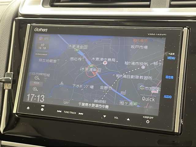 ホンダ フィット ハイブリット Fパッケージ 千葉県 2013(平25)年 2.4万km ブリリアントスポーティブルーメタリック2トーン 純正ナビ【VXM-145VFi】　DVD/Bluetooth/バックカメラ　/ＥＴＣ　　/スマートキー/プッシュスタート/アイドリングストップ/オートライト/純正フロアマット/純正ドアバイザー