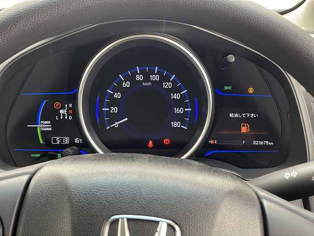 ホンダ フィット ハイブリット Fパッケージ 千葉県 2013(平25)年 2.4万km ブリリアントスポーティブルーメタリック2トーン 純正ナビ【VXM-145VFi】　DVD/Bluetooth/バックカメラ　/ＥＴＣ　　/スマートキー/プッシュスタート/アイドリングストップ/オートライト/純正フロアマット/純正ドアバイザー