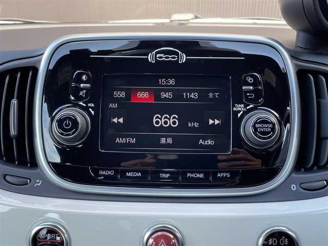 アバルト ５９５ 香川県 2017(平29)年 2.7万km ホワイト 純正オーディオ（BT、USB）/360度ドラレコ/16インチAW/フロアマット