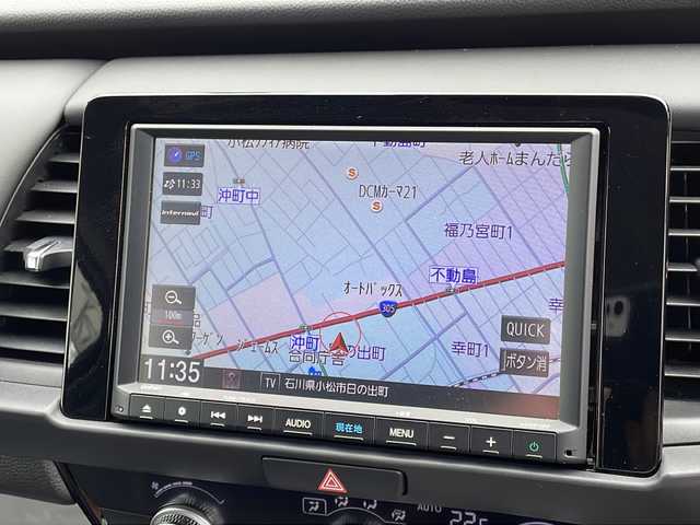 ホンダ フィット e:HEVホーム 石川県 2020(令2)年 6.3万km プラチナホワイトパール 純正8インチナビ/フルセグTV/BT/SDミュージック/USB/バックカメラ/ビルトインETC/前後ドライブレコーダー/ホンダセンシング/アダプティブクルーズコントロール/LEDヘッドランプ/オートライト/OP純正16インチアルミ/本革巻きステアリング/プライムスムース/ファブリックコンビシート/オートエアコン/スマートキーシステム/禁煙車