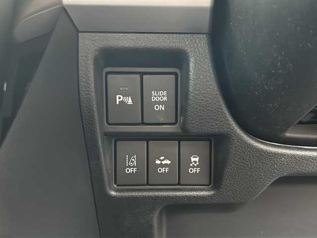 スズキ スペーシア カスタム HYBRID XS 鳥取県 2018(平30)年 4.2万km ピュアホワイトP 4WD/デュアルブレーキサポート/レーンキープアシスト/コーナーセンサー/社外SDナビ/フルセグ/バックカメラ/ドライブレコーダー/シートヒーター/両側パワースライドドア