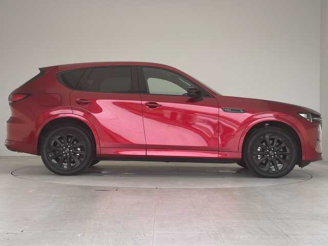 マツダ ＣＸ－６０ ＰＨＥＶ エクスクルーシブスポーツ 愛知県 2023(令5)年 0.5万km ソウルレッドクリスタルM 衝突軽減システム/プレミアムサウンドBOSE/純正12.4型ナビ　ＳＤカードなし/全方位カメラ/レーダークルーズコントロール/シートヒーター/エアシート/ヘッドアップディスプレイ/フルセグ/Bluetooth/バックカメラ/電動リアゲート/パワーシート/コーナーセンサー/純正アルミホイール/ブラインドスポットモニター/LEDヘッドライト/パドルシフト/ステアリングヒーター/オートマチックハイビーム/置くだけ充電機/ステアリングスイッチ/スマートキー/プッシュスタート