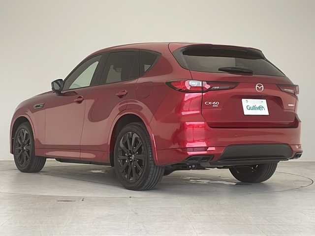マツダ ＣＸ－６０ ＰＨＥＶ エクスクルーシブスポーツ 愛知県 2023(令5)年 0.5万km ソウルレッドクリスタルM 衝突軽減システム/プレミアムサウンドBOSE/純正12.4型ナビ　ＳＤカードなし/全方位カメラ/レーダークルーズコントロール/シートヒーター/エアシート/ヘッドアップディスプレイ/フルセグ/Bluetooth/バックカメラ/電動リアゲート/パワーシート/コーナーセンサー/純正アルミホイール/ブラインドスポットモニター/LEDヘッドライト/パドルシフト/ステアリングヒーター/オートマチックハイビーム/置くだけ充電機/ステアリングスイッチ/スマートキー/プッシュスタート