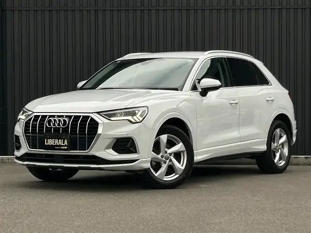 アウディ アウディ Ｑ３ 35TDIクワトロ アドバンスド 福島県 2020(令2)年 3.1万km グレイシアホワイトメタリック アダプティブクルーズコントロール/バーチャルコックピット/純正ナビ/バックカメラ/Bluetooth/ETC2.0/黒レザーシート/パワーシート/シートヒーター/パワーバックドア/前後ドラレコ/ワイヤレス充電/純正18インチAW