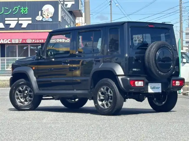 スズキ ジムニー ノマド FC 愛知県 2025(令7)年 0.2万km 黒 /禁煙/ワンオーナー//新車時保証書//取扱説明書//スペアスマートキー//ディーラー整備記録簿R7//プッシュスタート/スマートキー//シートヒーター//革巻きステアリング//ACC/衝突軽減ブレーキ//ヘッドライトウォッシャー