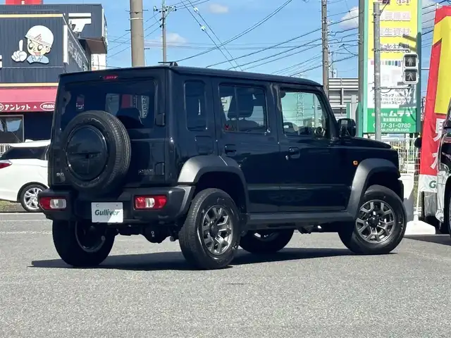 スズキ ジムニー ノマド FC 愛知県 2025(令7)年 0.2万km 黒 /禁煙/ワンオーナー//新車時保証書//取扱説明書//スペアスマートキー//ディーラー整備記録簿R7//プッシュスタート/スマートキー//シートヒーター//革巻きステアリング//ACC/衝突軽減ブレーキ//ヘッドライトウォッシャー