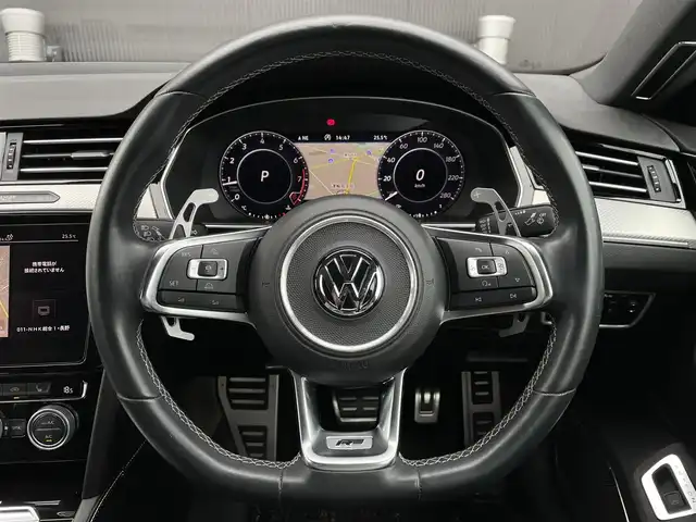 フォルクスワーゲン アルテオン TSI 4モーション Rラインアドバンス 長野県 2018(平30)年 3.4万km 白 サンルーフ /FORCALサウンド /シートマッサージ /HUD /ACC /BSM /パークアシスト /黒革シート /PWシート /シートヒーター　/DiscoverProナビ /TV /360°ビューカメラ /20インチAW /パークセンサー /LEDヘッドライト /ETC2.0 /オートトランク