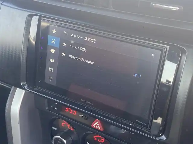 トヨタ ８６ GT 熊本県 2012(平24)年 14.1万km クリスタルブラックシリカ プッシュスタート/Pionner製ディスプレイオーディオ/・BT/iPod/USB/AM/FM/バックカメラ/USB入力端子/ETC/前方ドライブレコーダー/パドルシフト/MTモード付AT/オートライト/盗難防止装置/エアバック（ダブル+サイド）/カーテンエアバック/衝突被害軽減システム/純正17インチAW/スマートキー/記録簿/取扱説明書